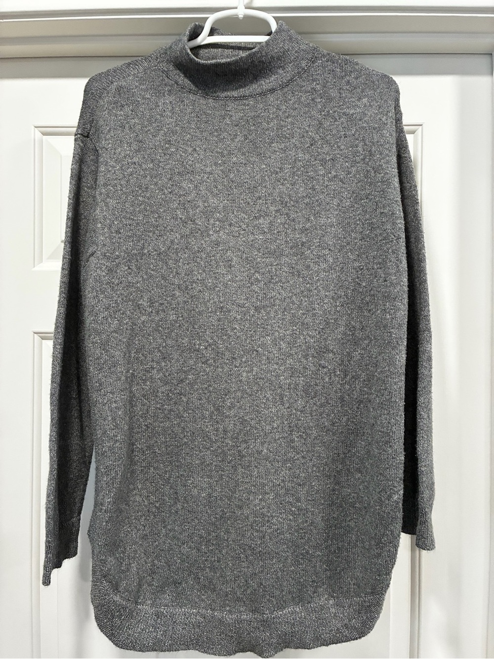 Chico's Women's Gray Turtleneck Sweater